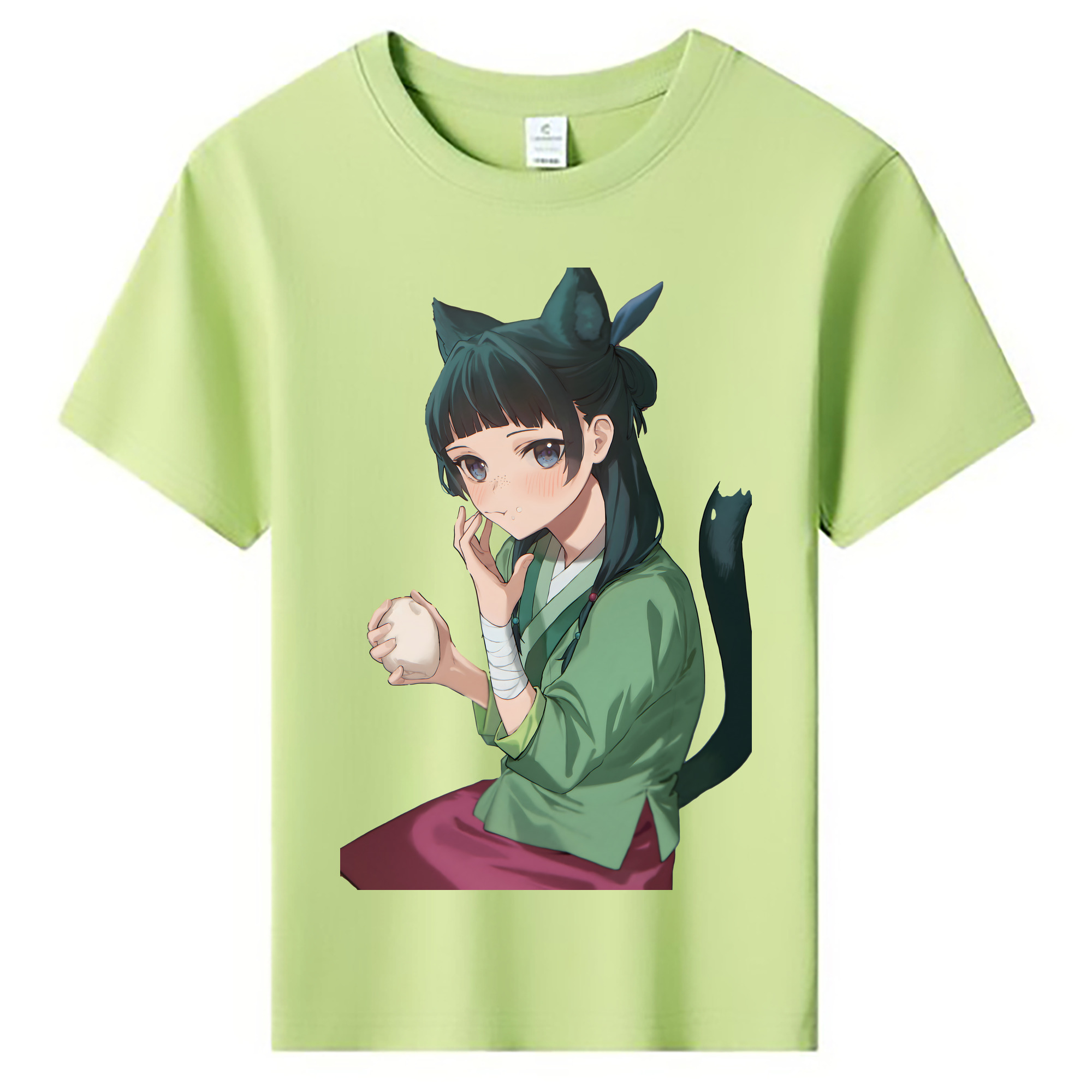 （画像用） 薬屋のひとりごと The Apothecary Diaries 綿100％キッズTシャツ（フロントプリント）